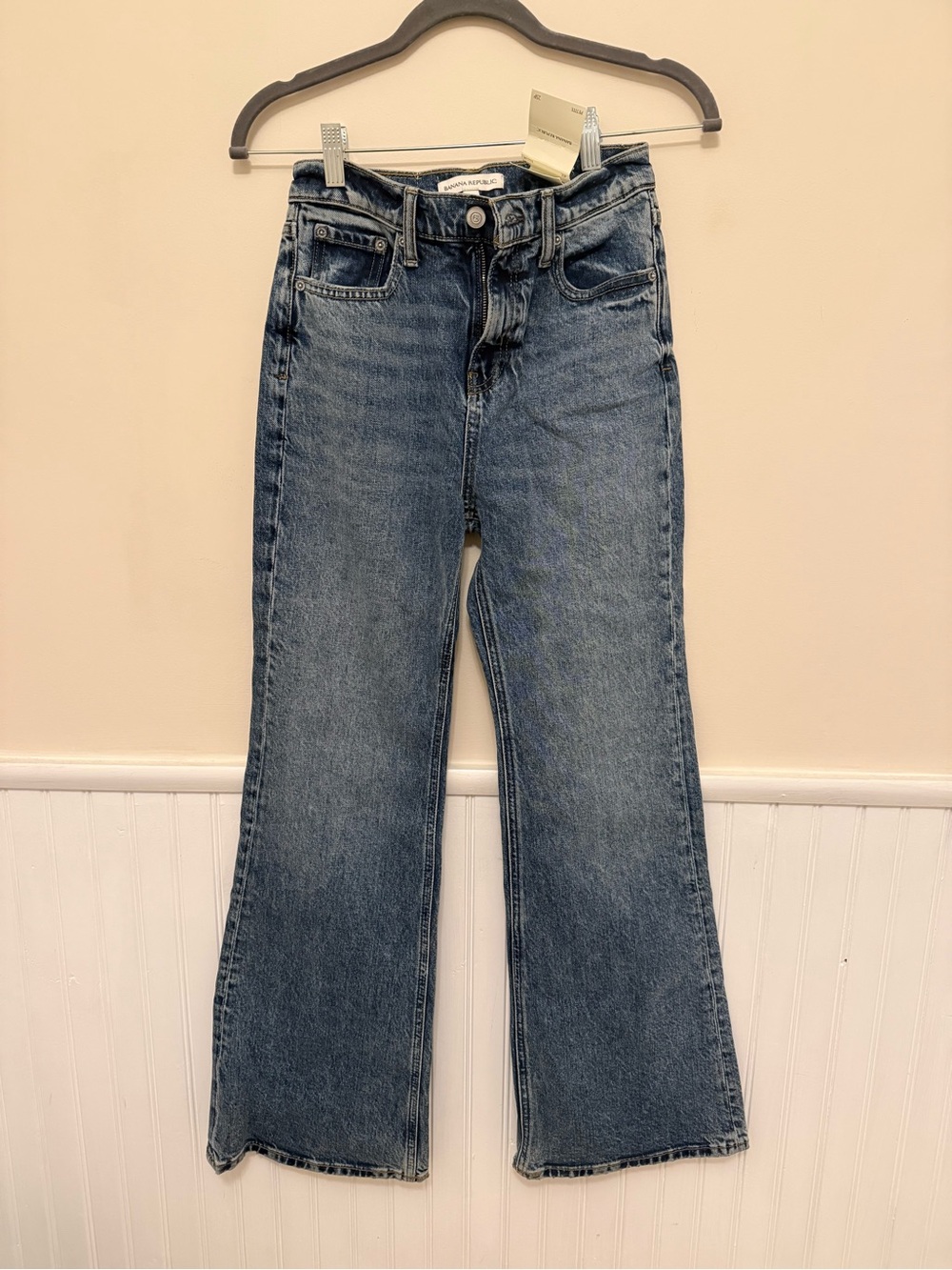 Banana Republic Medium Blue Flare Jeans